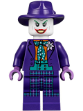 LEGO sh608 The Joker - Dark Turquoise Bow Tie